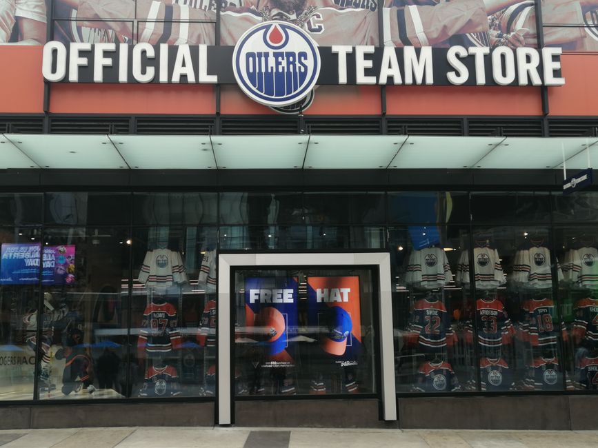 Oilers fan shop