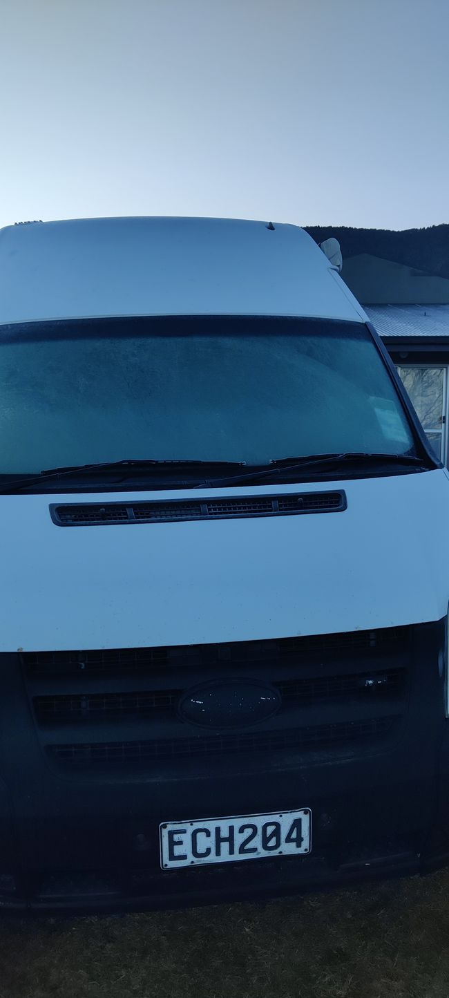 Nachts war es richtig kalt - Hostel war eindeutig die richtige Entscheidung