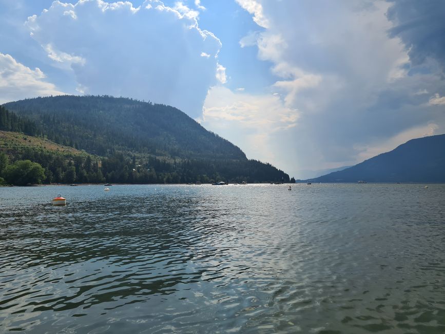 Lago Shuswap (Playa de Sicamous)