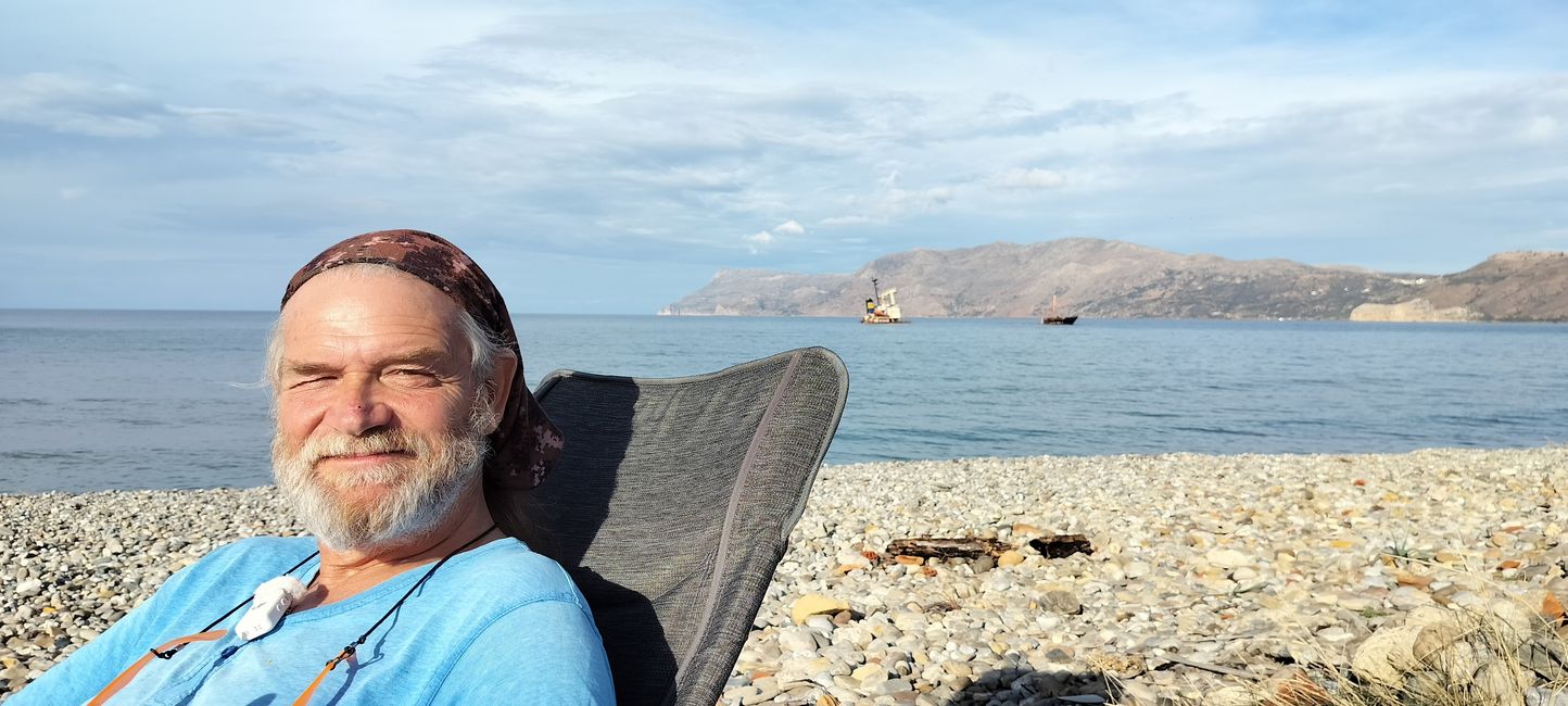 Sulla spiaggia di Kissamos