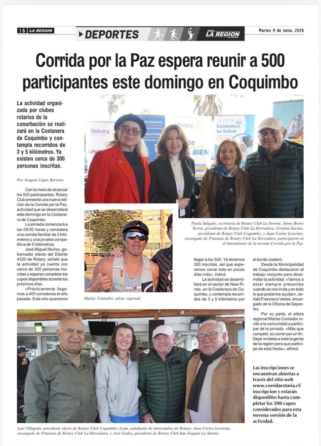 La Serena - Coquimbo 1. Mois