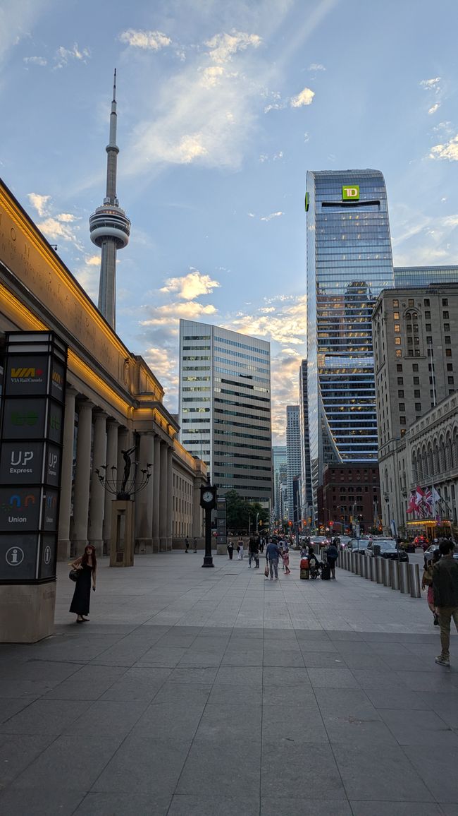 Tag 1: Flug nach Toronto