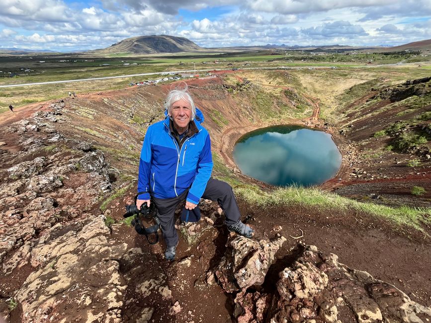 Kerid Crater and Lava Tunnel
