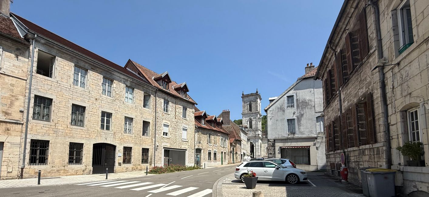 Gustav au port de Baume-les-Dames