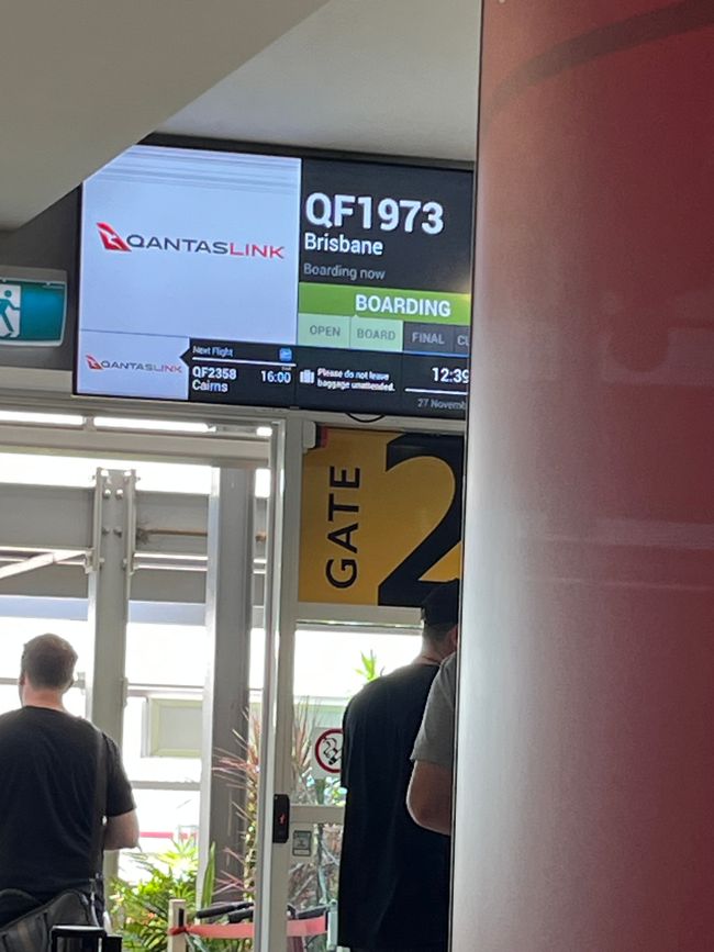 Auf nach Brisbane ✈️✈️