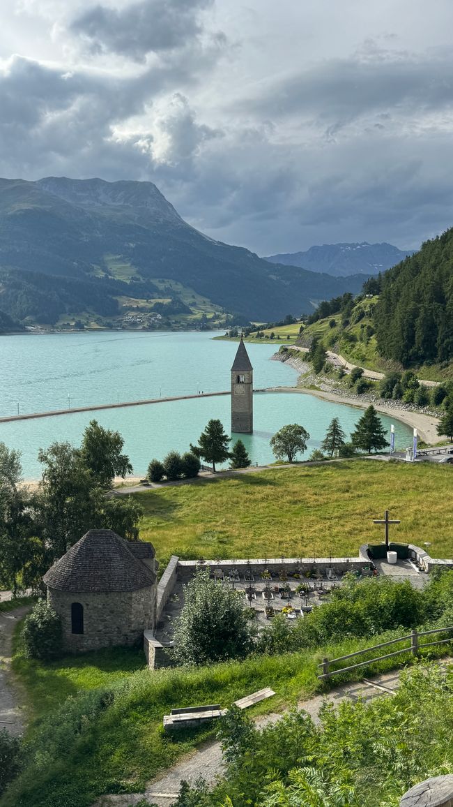 Bella Italia – Auftakt am Reschensee