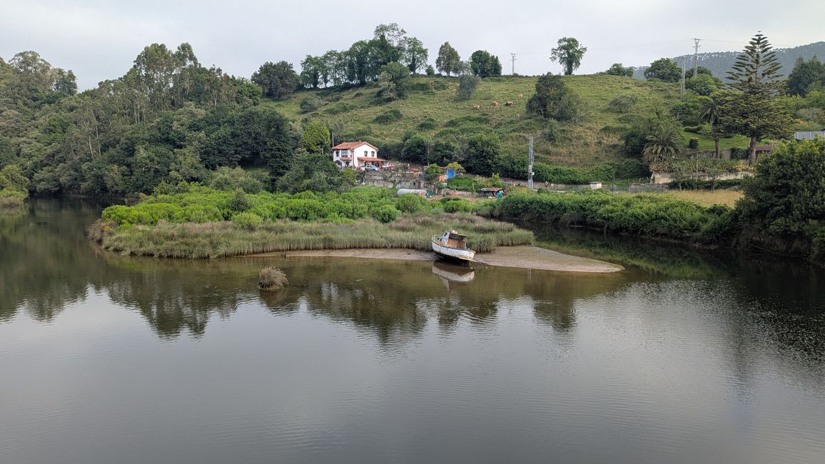 11. Stage Camino del Norte from Serdio to Pendueles