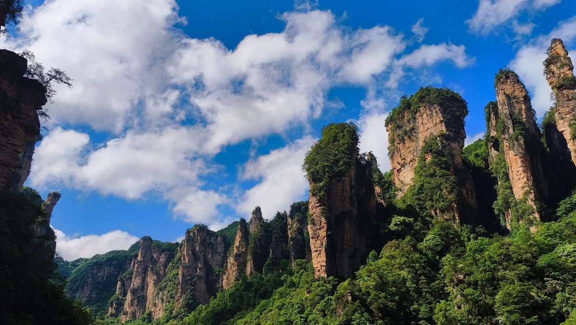 22. Mai.  Naturpark Zhangjiajie