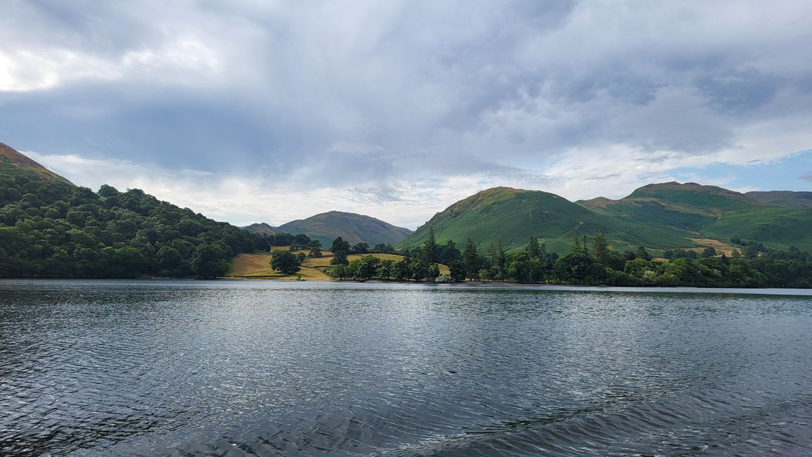 Boat trip over Ullswater