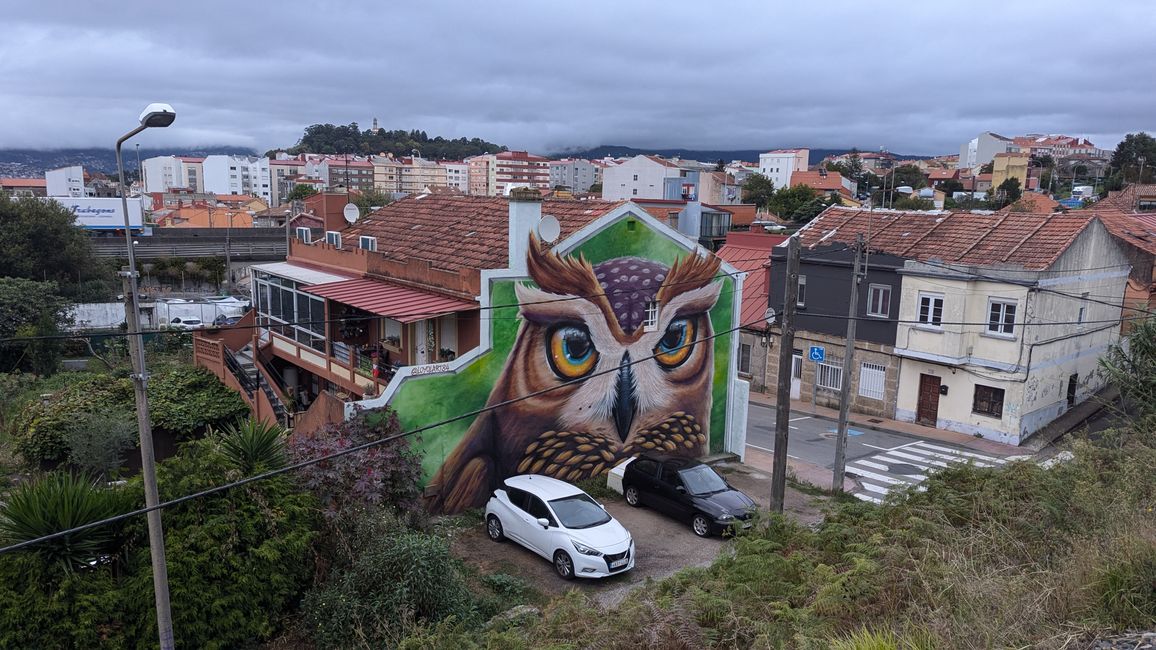 Neunte Etappe auf dem Camino Portugues da Costa von Vigo nach Arcade