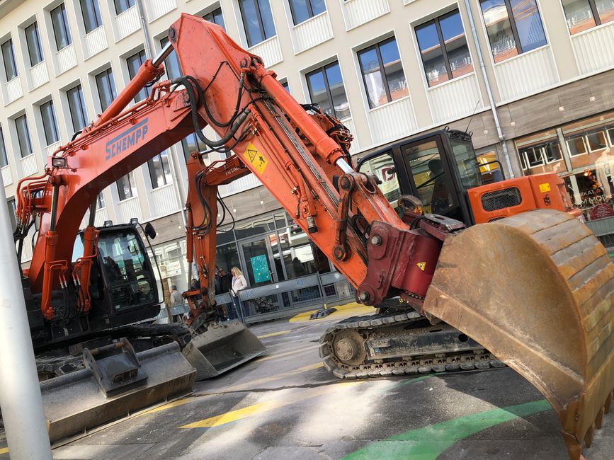 No solo obras en construcción en Karlsruhe