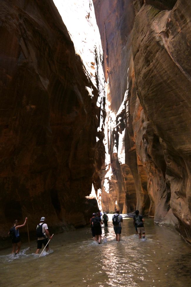 Wanderung durch die Narrows