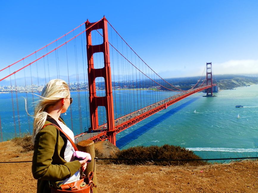 Vue du Golden Gate Bridge
