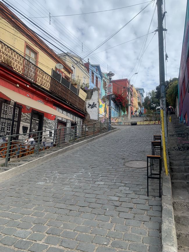 Valparaiso & Back in Santiago