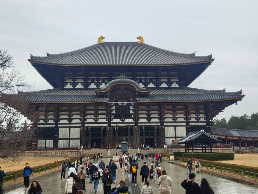 Der Tōdai-ji Tempel in seiner ganzen Pracht