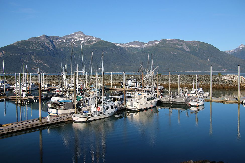 Tag 23: Skagway - Haines: das große Schwitzen in Alaska beginnt!