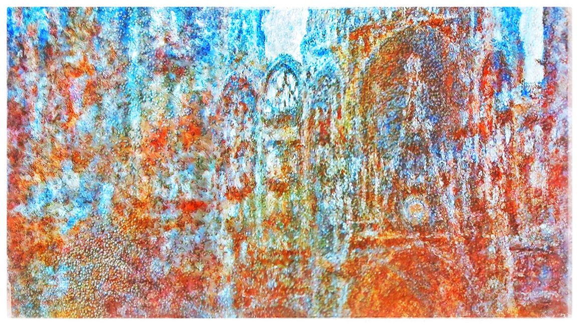 Claude Monet „ Die Kathedrale von Rouen"