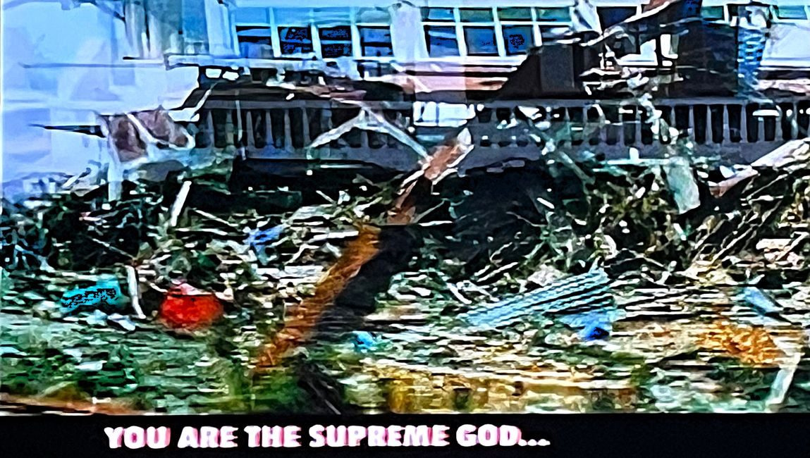Im Tsunami-Museum, Naturkatastrophe als Strafe Gottes