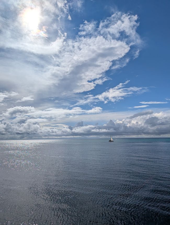 Blu su Moreton Island