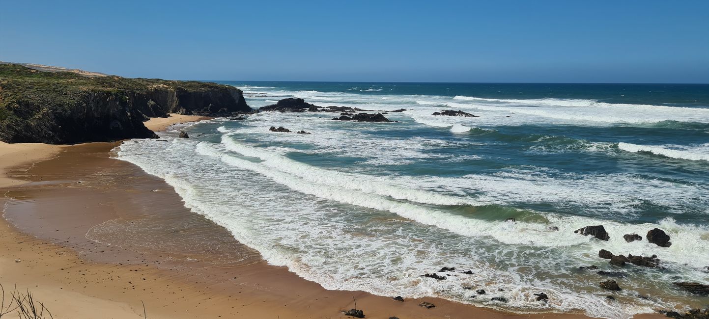 3. Etappe Vila Nova de Milfontes - Cavaleira
