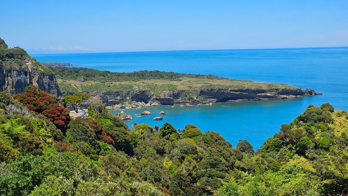 Charleston - Punakaiki - Greymouth - Arthur's Pass