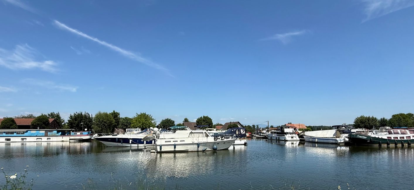 Gustav au port de Dannemarie