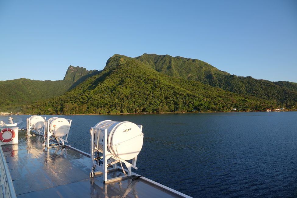 Verso le isole Marchesi ....