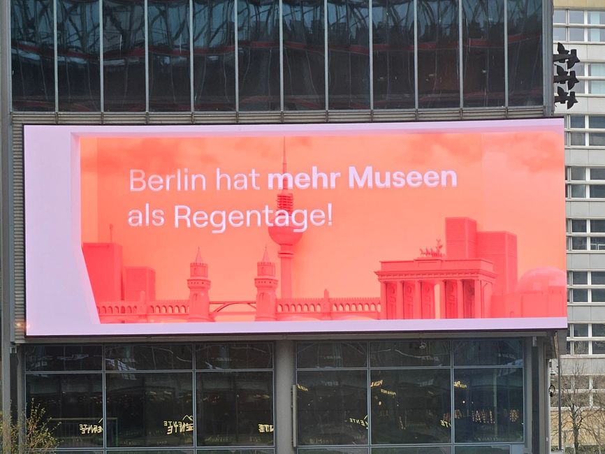 Werbung der Stadt Berlin
