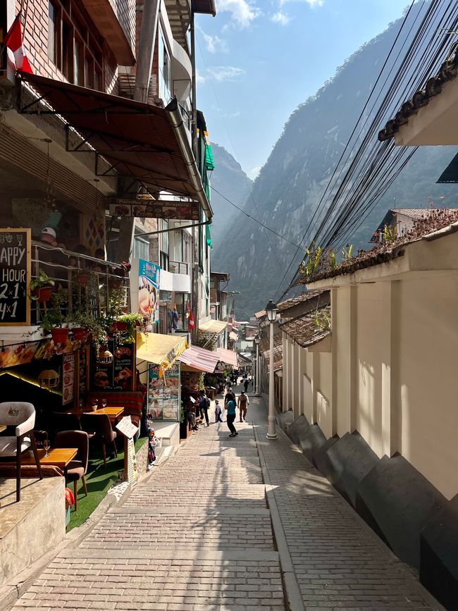 Camino a Aguas Calientes