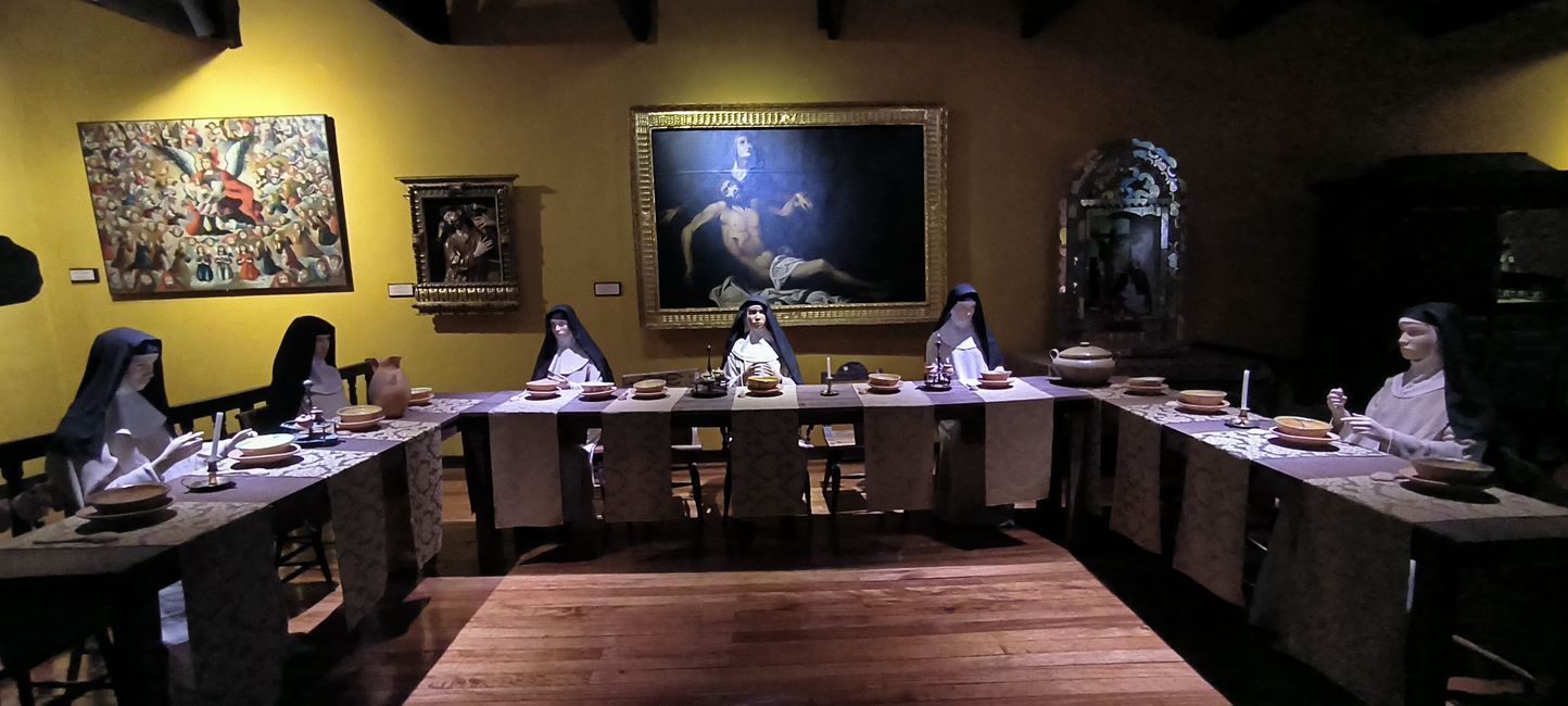 Nonnen haben früher schweigend zusammen gegessen