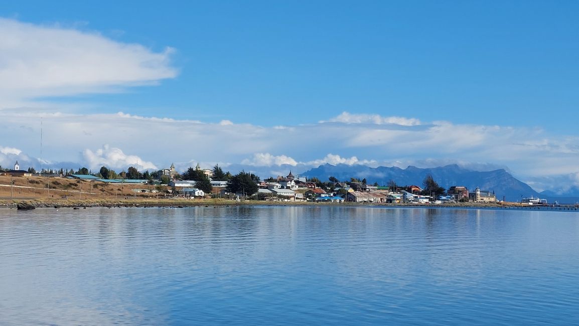 Blick auf Puerto Natales