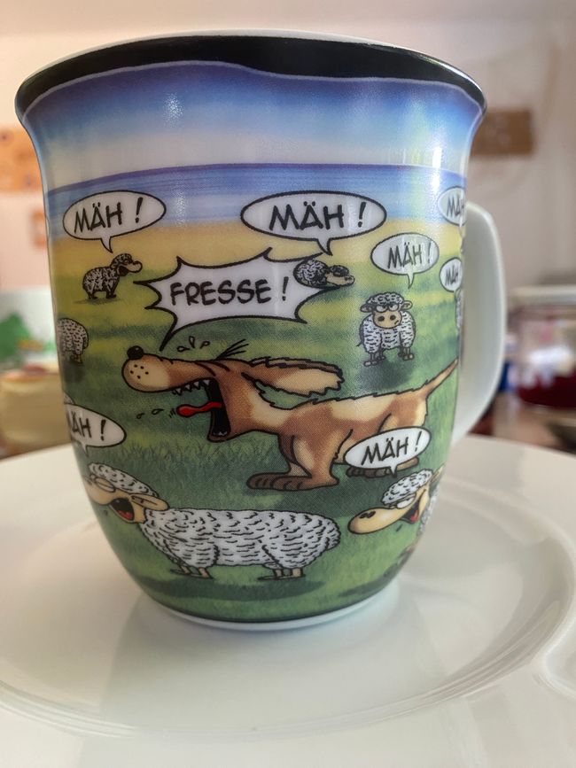 Diese Tasse hat es mir angetan - einfach schön