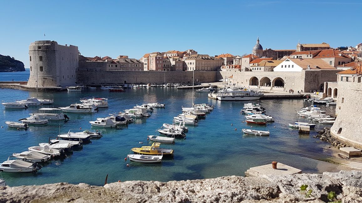 Dubrovnik vom Westen her