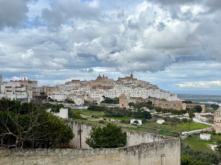 Ostuni, la città bianca ☁️☁️🌦️🌧️