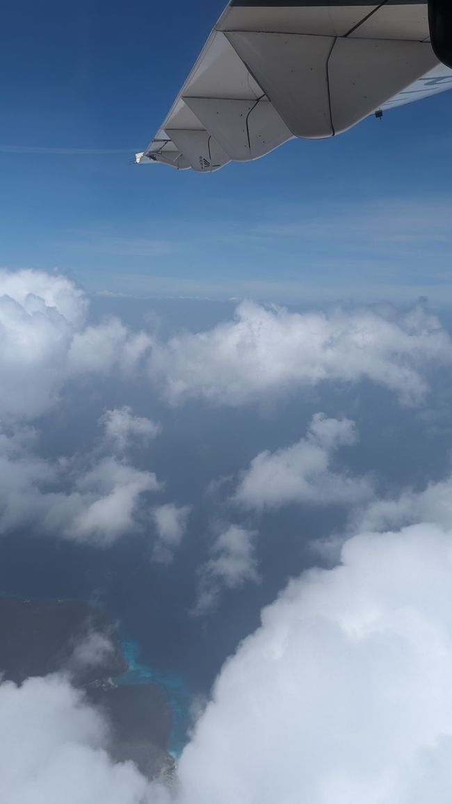 Wolken über Curacao