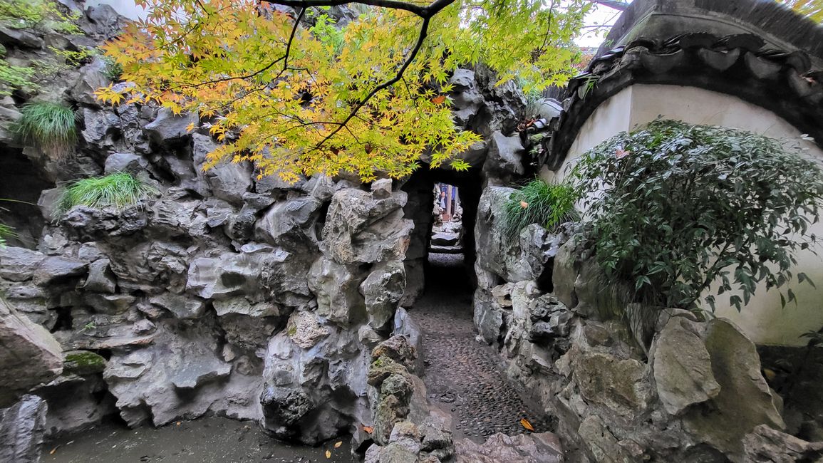 Karsthöhle in der Residenz von Hu Xue Yan