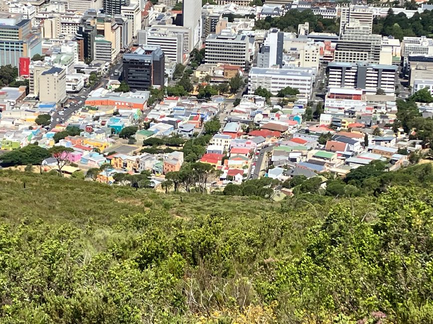 Capmalayan houses in Cape Town 