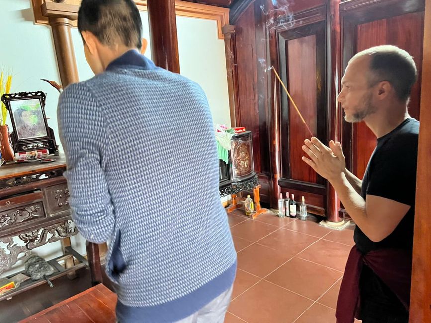 Zu Besuch bei Khanh's Familie