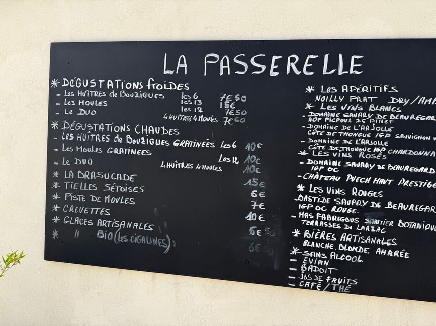 Huîtres à La passerelle