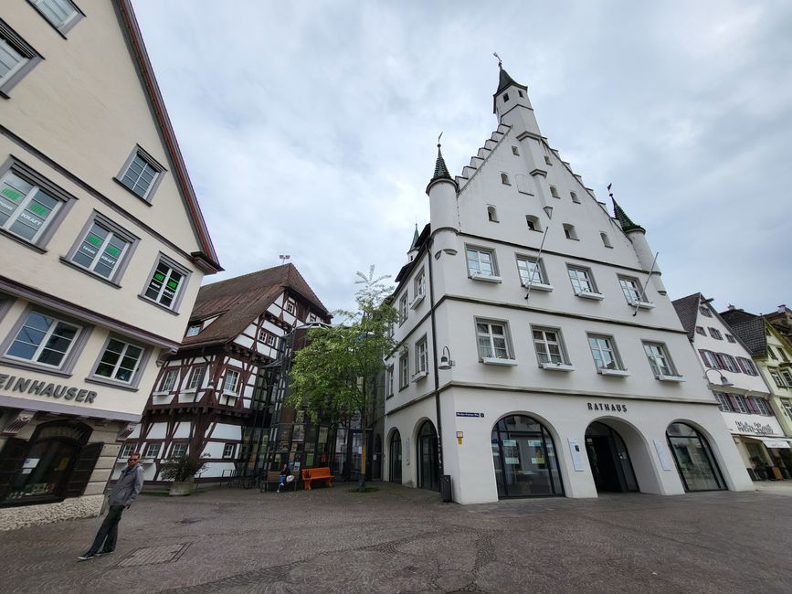 Altes und neues Rathaus Biberach 