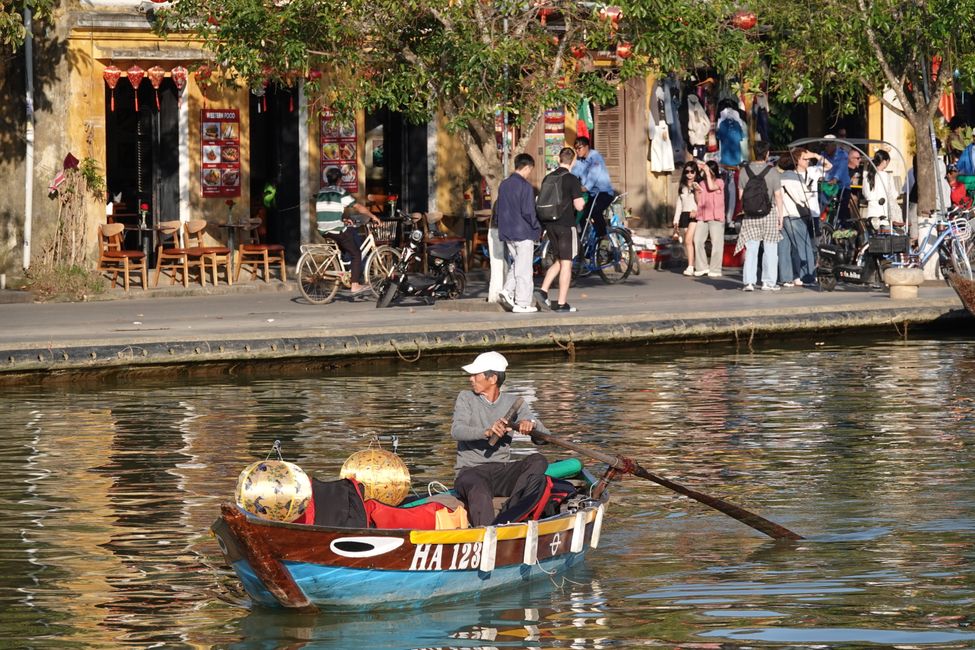 Aujourd'hui était notre dernier jour à Hoi An ....