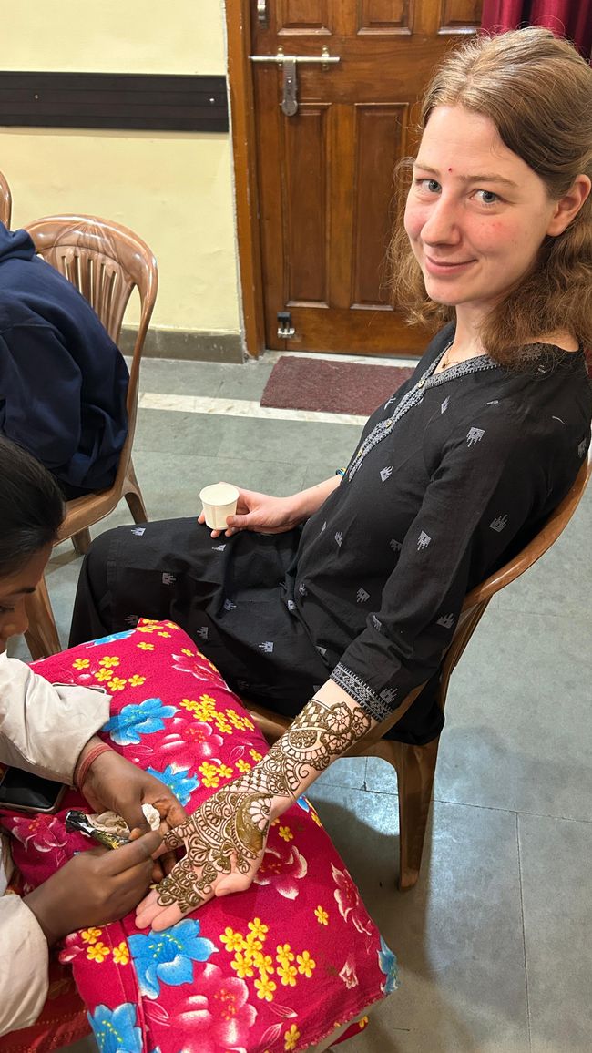 Henna auf meinem Arm