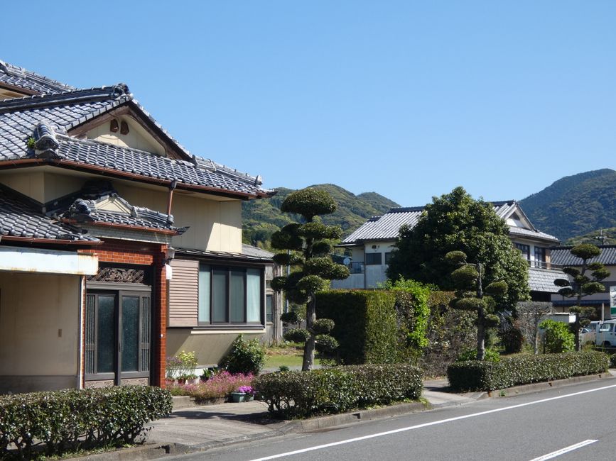 Unterwegs zu den Samurai Häusern