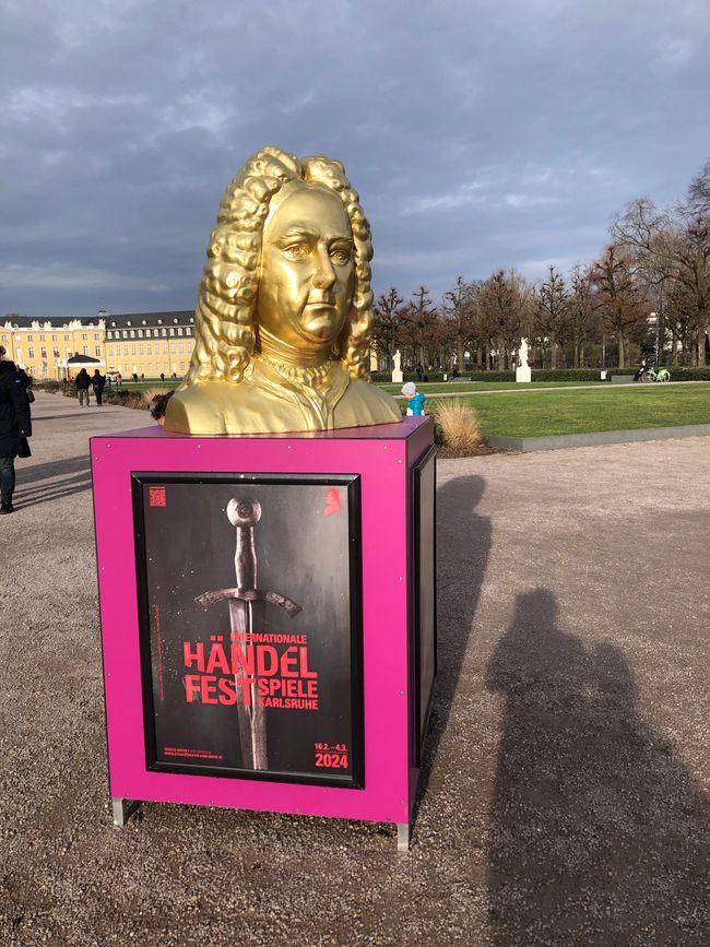 Advertisement for the Handel Festival