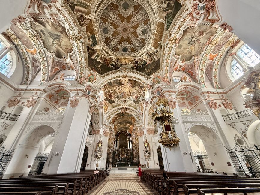 Monastery church Einsiedeln.