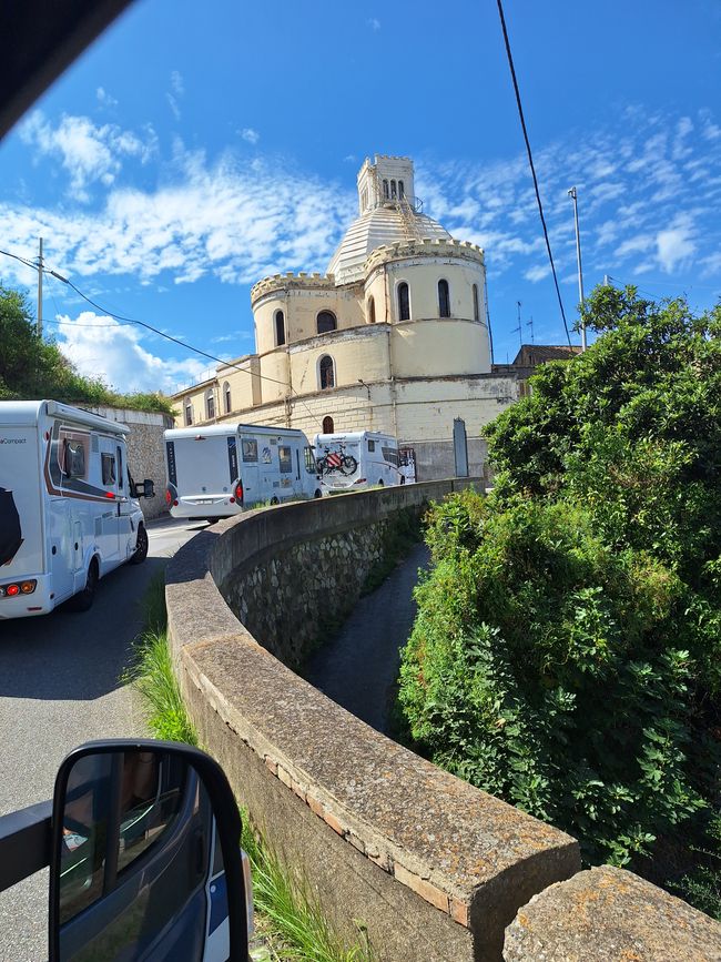 Weiterfahrt nach Tropea 