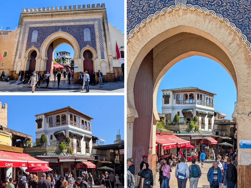 Exploramos los estrechos callejones de la Medina de Fès