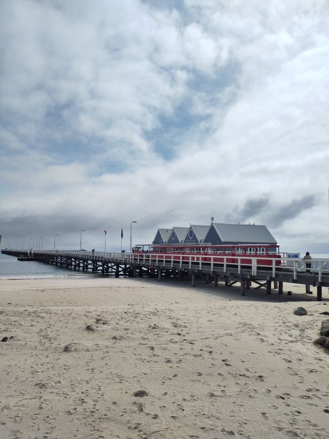 Der lange Bootssteg von Busselton