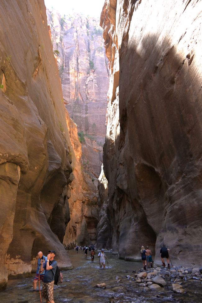 Wanderung durch die Narrows
