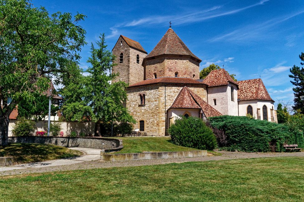 Parcheggio, Münster e chiesa romanica